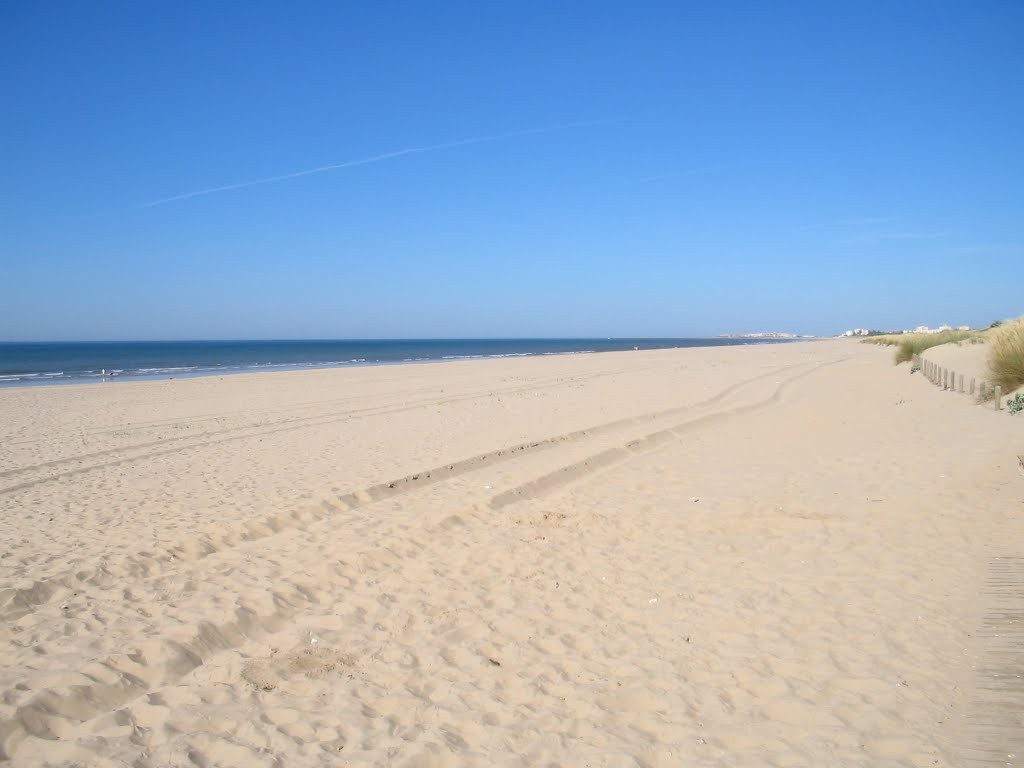 Playa de la Casita Azul en Isla Cristina