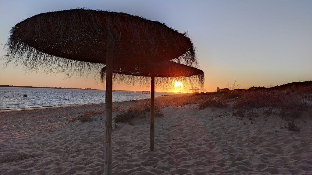 Playa El Vigía en Mazagón