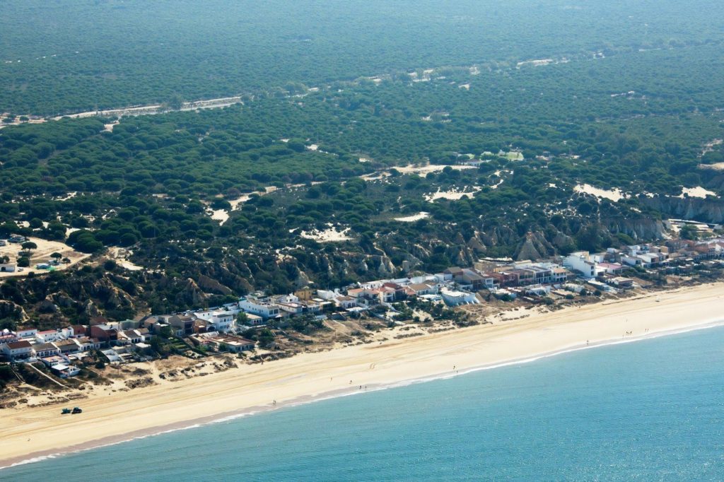 Playa de Fontanilla en Mazagón