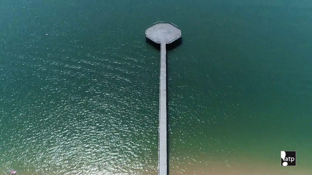 Muelle Playa del Vigía en Mazagón